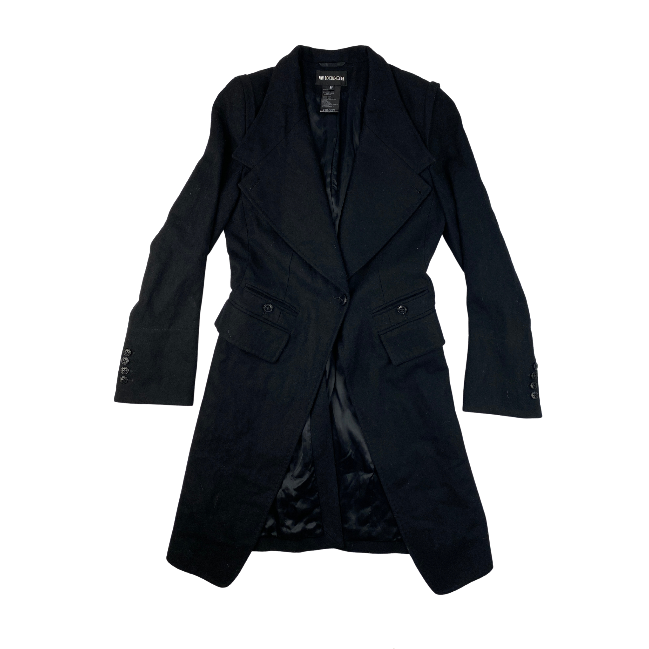 MARKED EU: Ann Demeulemeester SS20 Constructed Trench Coat